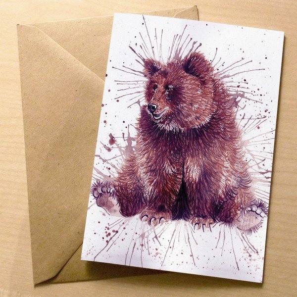 Prianie Wraptious Splatter Bear
