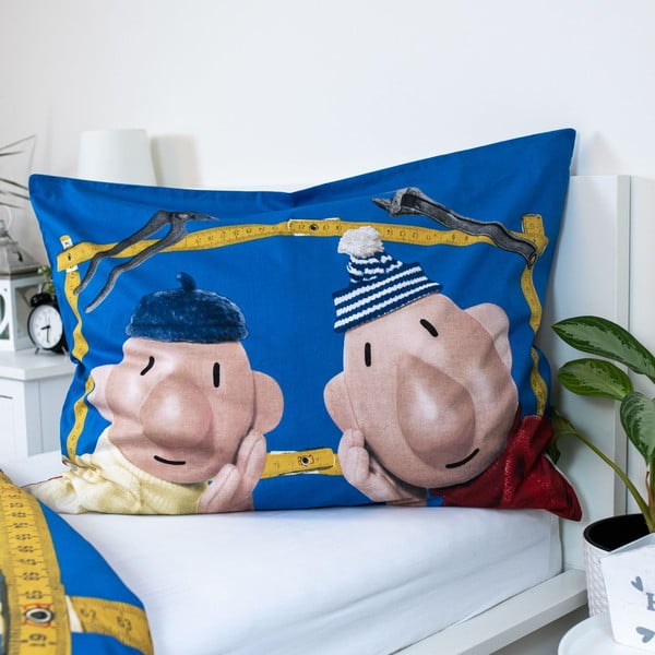 Bavlnené detské obliečky na jednolôžko 140x200 cm Pat a Mat – Jerry Fabrics-image-3