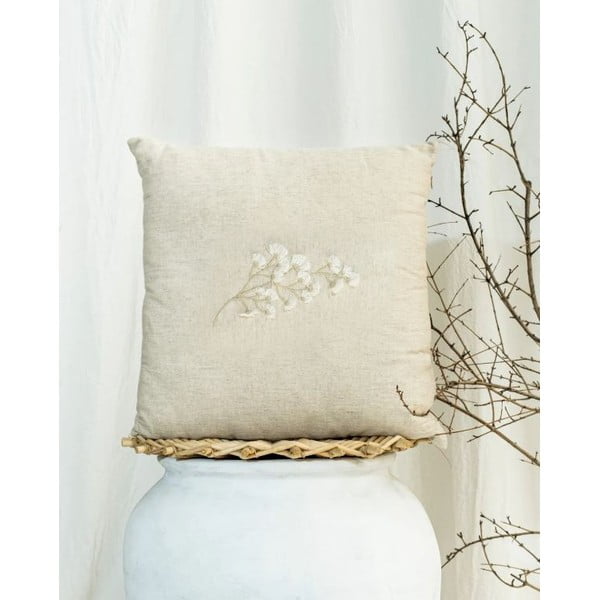 Obliečka na vankúš s prímesou bavlny 45x45 cm – Mila Home