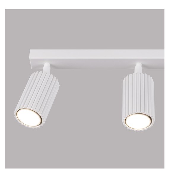 Biele bodové svietidlo 6,5x45 cm Gleam – Sollux-image-1