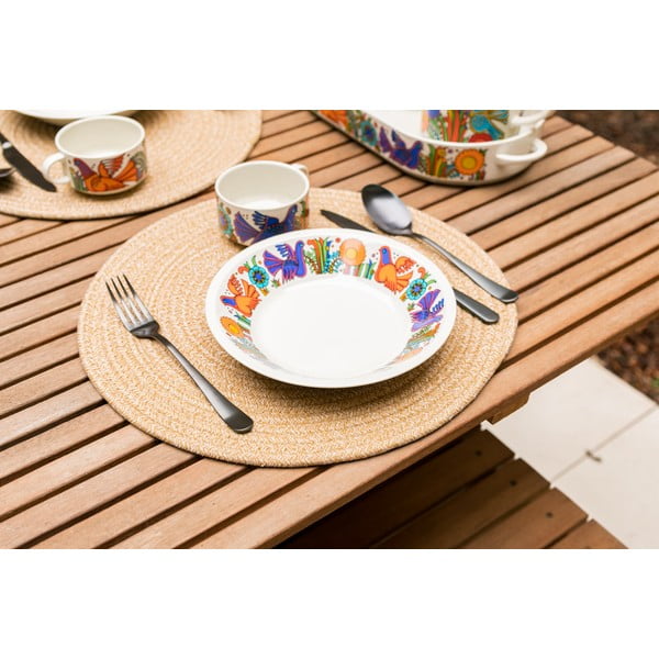 Prírodné prestieranie s prímesou bavlny Tiseco Home Studio, ø 38 cm-image-1