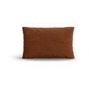 Vankúš na gauč z textílie buklé v terakotovej farbe Poppy – Micadoni