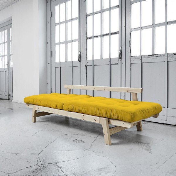 Rozkladacia pohovka Karup Step Natural/Amarillo-image-2