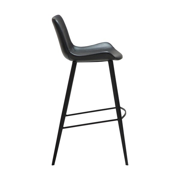 Čierna barová stolička (výška sedadla 74,5 cm) Hype – DAN-FORM Denmark-image-2