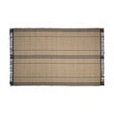 Obojstranný koberec z morskej riasy v čierno-prírodnej farbe 200x300 cm Brunilda – Kave Home