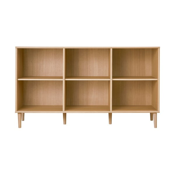 Knižnica v dekore duba v prírodnej farbe 133x75 cm Mistral – Hammel Furniture