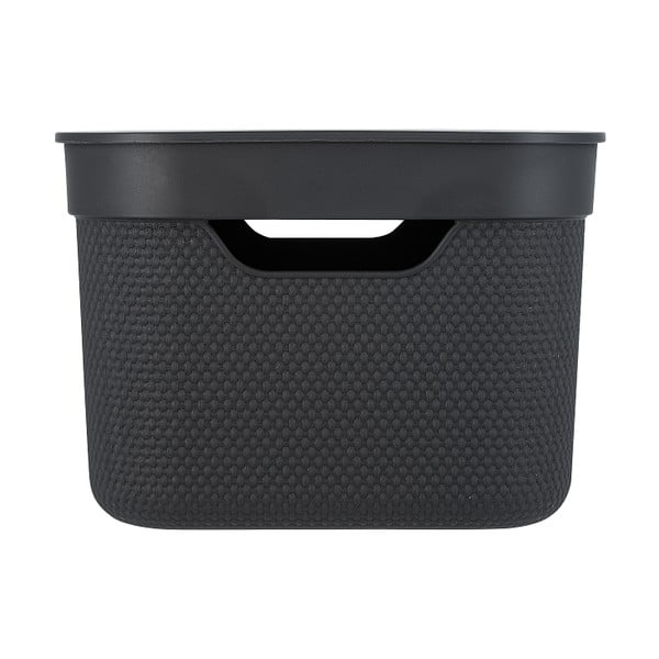 Plastový úložný box s vekom Deco - Rotho-image-3