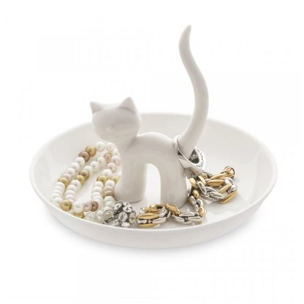 Porcelánový tanierik na šperky Cat – Balvi