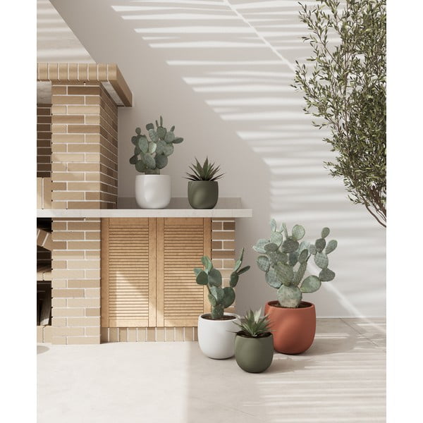 Keramický ručne vyrobený kvetináč ø 16 cm Aura – Artevasi-image-2