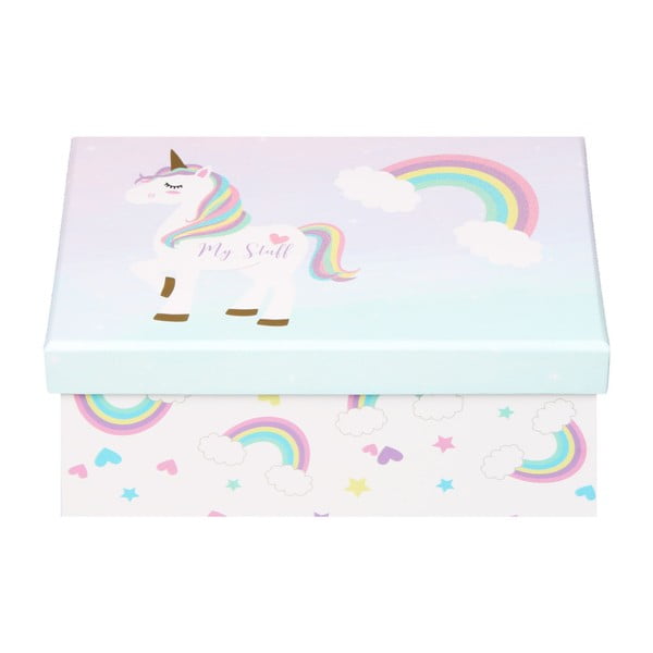 Úložný box Just 4 Kids Unicorn Magic Keepsake Box