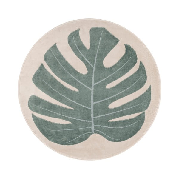 Zelený/béžový detský koberec ø100 cm Deliciosa Malachite – FD