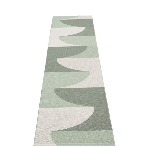 Zelený vnútorný a vonkajší behúň 70x270 cm Hill Army Misty Mint – Pappelina