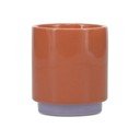 Oranžová/fialová kameninová šálka 270 ml Duo – ONA