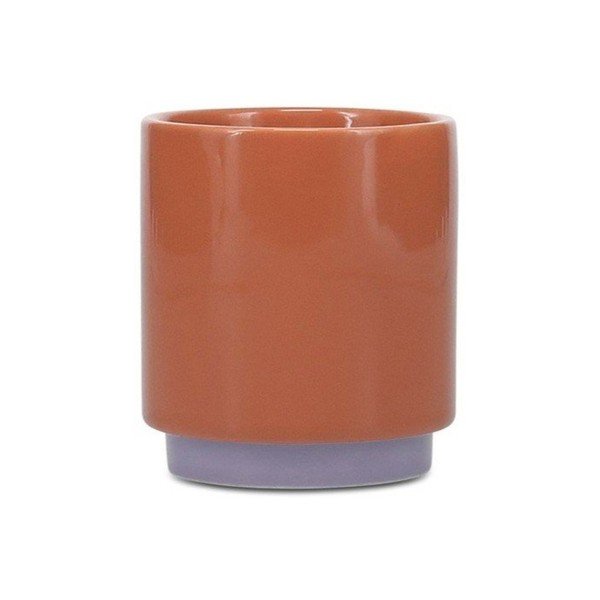 Oranžová/fialová kameninová šálka 270 ml Duo – ONA