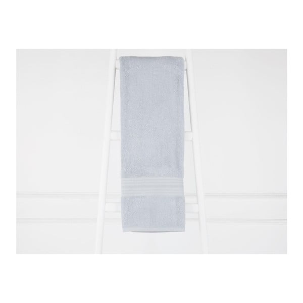 Modrý bavlnený uterák Emily, 70 × 140 cm