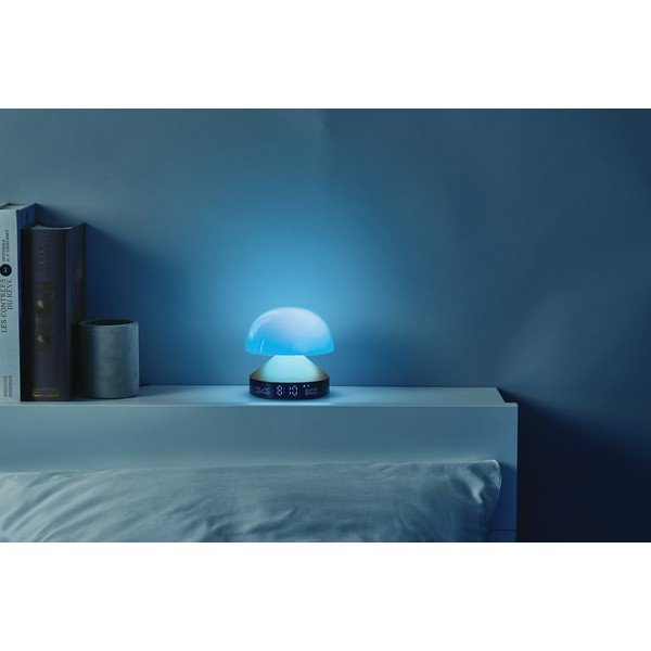 Digitálny stolový budík ø 11 cm Mina Sunrise – Lexon-image-3