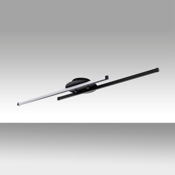 Čierne LED stropné svietidlo 10x86 cm Umut – Opviq lights-image-1