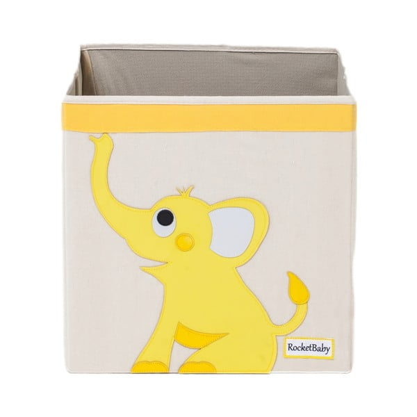 Látkový detský úložný box Robby the Elephant - Rocket Baby