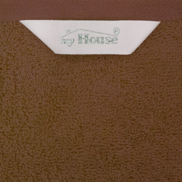 Hnedá bavlnená osuška 140x70 cm Darwin - My House-image-1