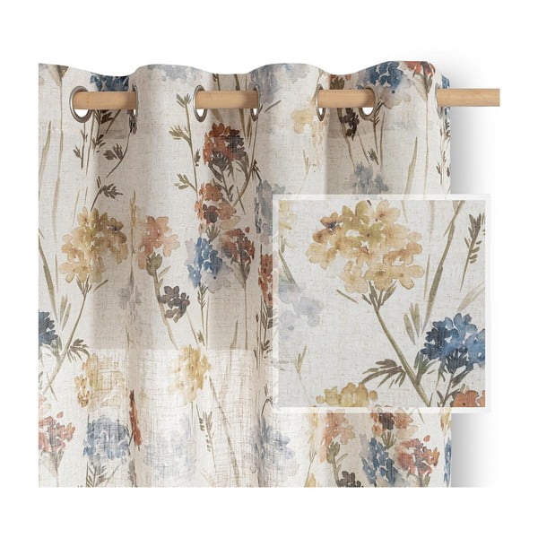 Krémovobiely záves 135x250 cm Flosi – Restilo