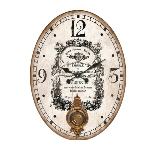 Závesné hodiny Bois Antic Line Pendulum