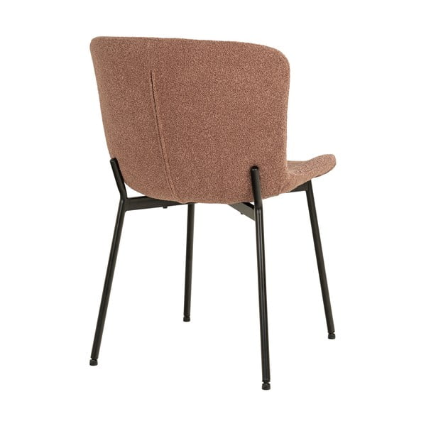 Jedálenské stoličky v súprave 2 ks v tehlovej farbe Maceda – House Nordic-image-3