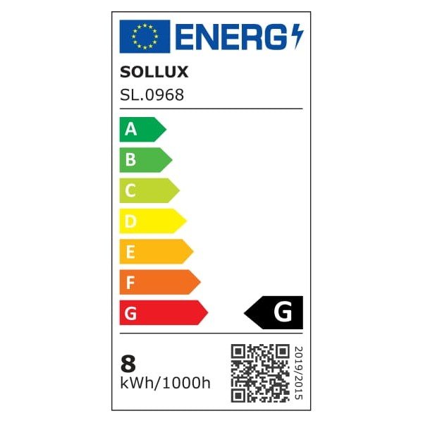 Teplá biela LED žiarovka E27, 7,5 W – Sollux-image-2