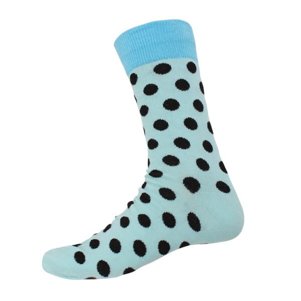 Ponožky Big Dots Green, veľkosť 40-44