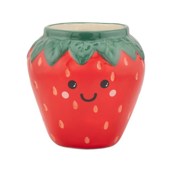 Keramický obal na kvetináč ø 10 cm Strawberry – Sass & Belle