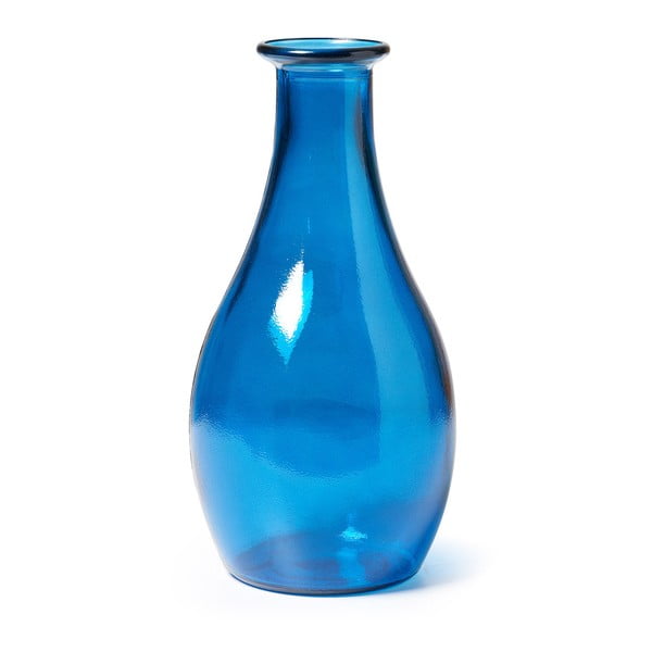 Modrá sklenená váza La Forma Shalimar