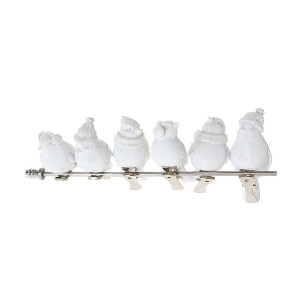 Sada 6 dekoratívnych holubov Bird Dove