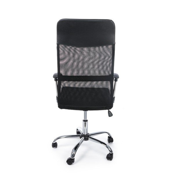 Čierna čalúnená kancelárska stolička Dakar – Yes Everyday-image-4