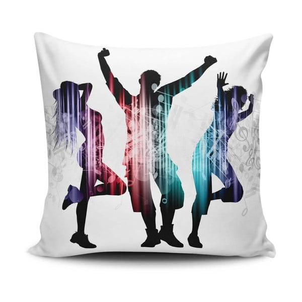 Obliečka na vankúš s prímesou bavlny Cushion Love Trio, 45 × 45 cm