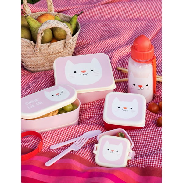 Súprava 3 desiatových boxov Rex London Panda, Cat, Rabbit-image-3