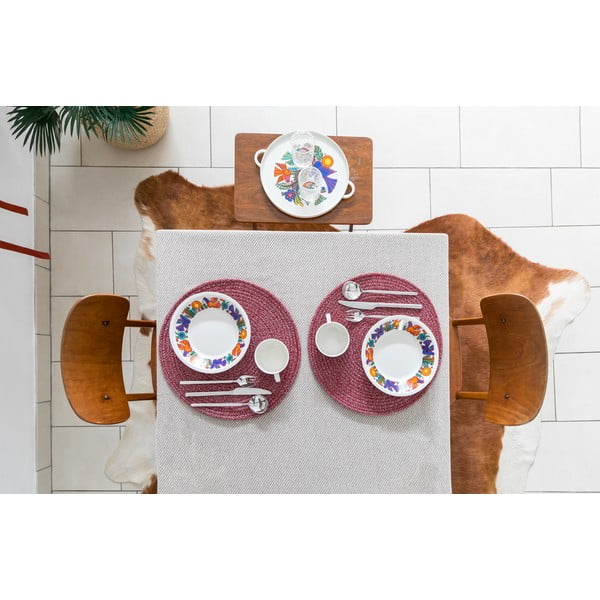 Prírodné prestieranie s prímesou bavlny Tiseco Home Studio, ø 38 cm-image-4