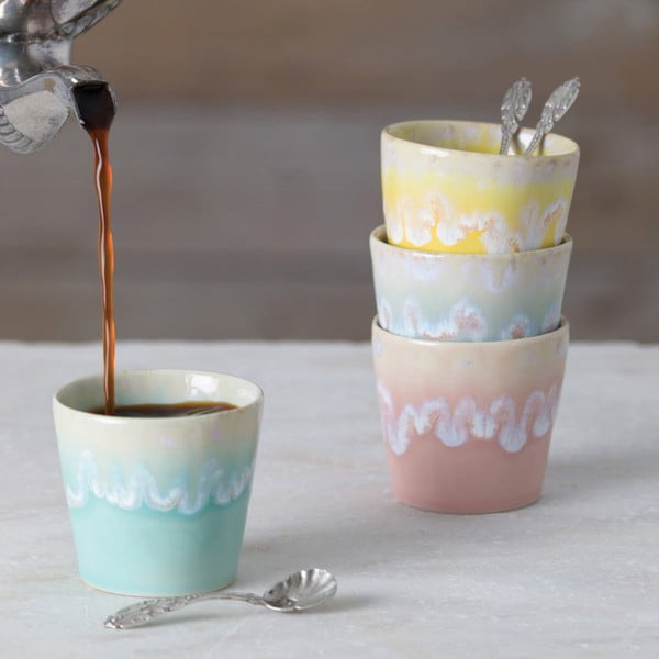 Svetlomodrá kameninová šálka na espresso Costa Nova Grespresso-image-3