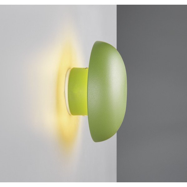 Zelené LED nástenné svietidlo na USB Davey – Reality-image-1