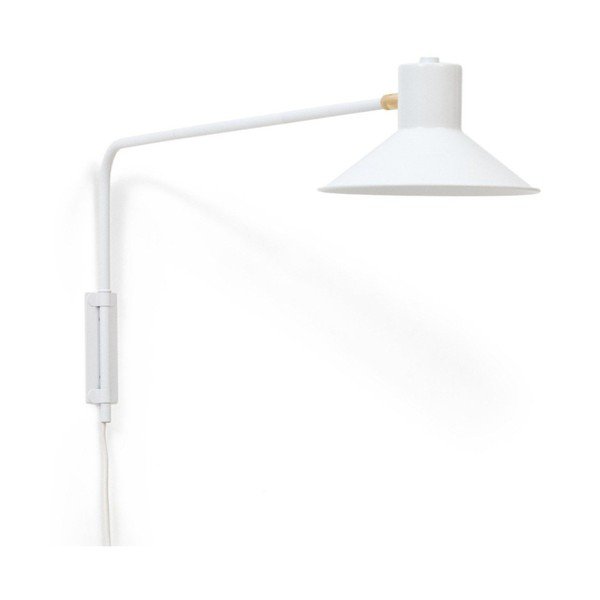 Biele nástenné svietidlo ø 20 cm Aria – Kave Home