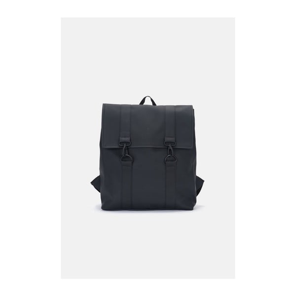 Čierny batoh s vysokou vodoodolnosťou Rains MSN Backpack