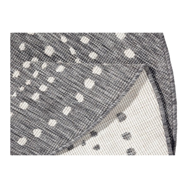 Sivý vonkajší koberec NORTHRUGS Bali, ⌀ 200 cm-image-4