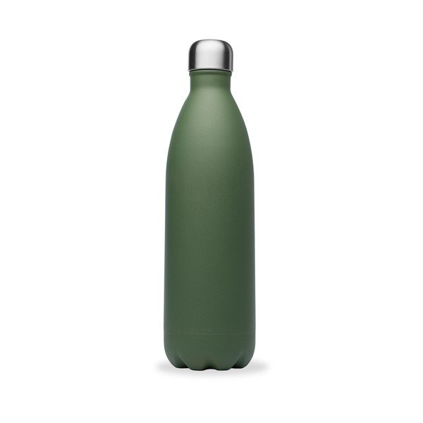 Zelená cestovná nerezová fľaša 1 l Granite - Qwetch-image-2