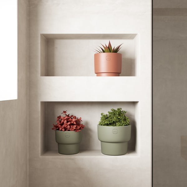 Keramický ručne vyrobený kvetináč ø 17 cm Echo – Artevasi-image-4