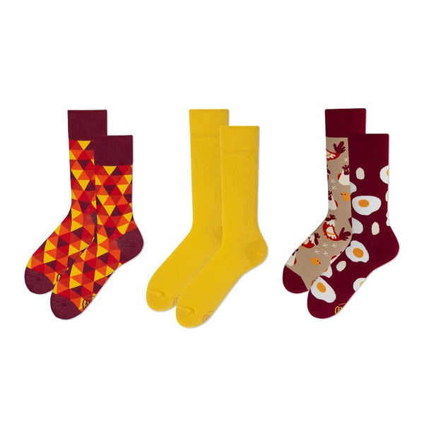Set ponožiek v darčekovom balení Many Mornings Hungry, veľ. 39–42