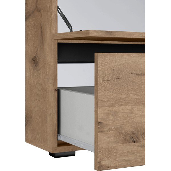 Skrinka pod umývadlo v dekore duba v prírodnej farbe 60x55 cm Wisla – Støraa-image-1