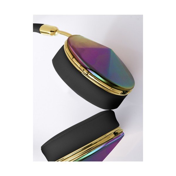 Čierne slúchadlá s odpojiteľným káblom a duhovými detailmi Frends Taylor Wireless-image-2