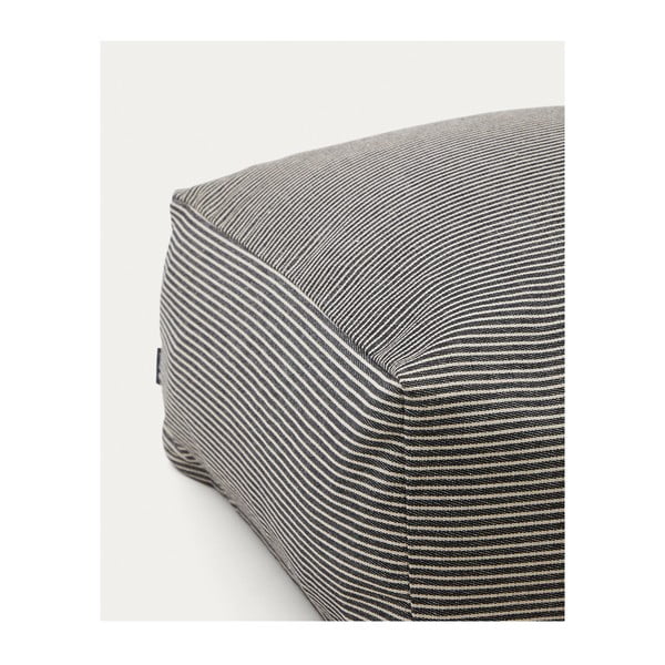 Tmavomodrý taburet Famara – Kave Home-image-1