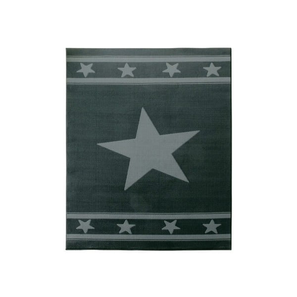 Detský sivý koberec Hanse Home Star, 140 × 200 cm