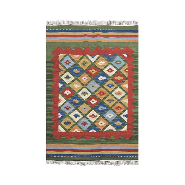 Ručne tkaný koberec Bakero Kilim Suri, 125 × 75 cm