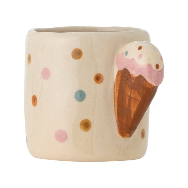 Béžový keramický detský hrnček 255 ml Creamy – Bloomingville Mini-image-2