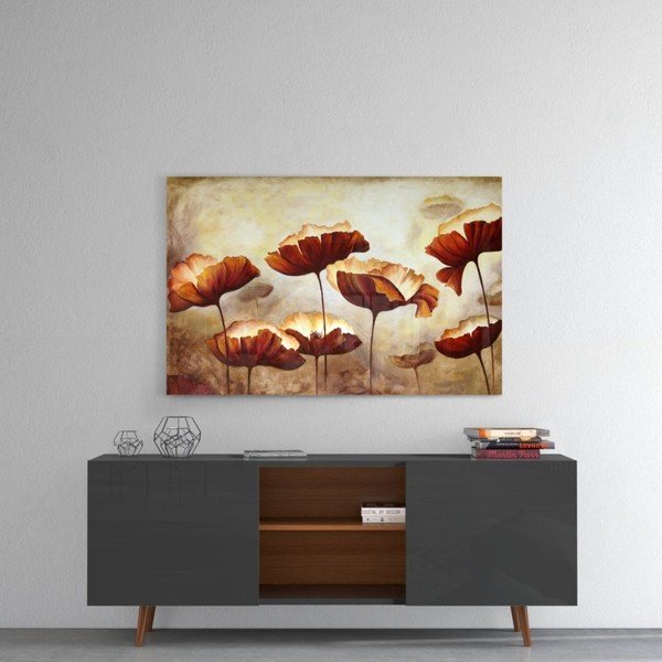 Sklenený obraz Insigne Poppy, 72 x 46 cm-image-1